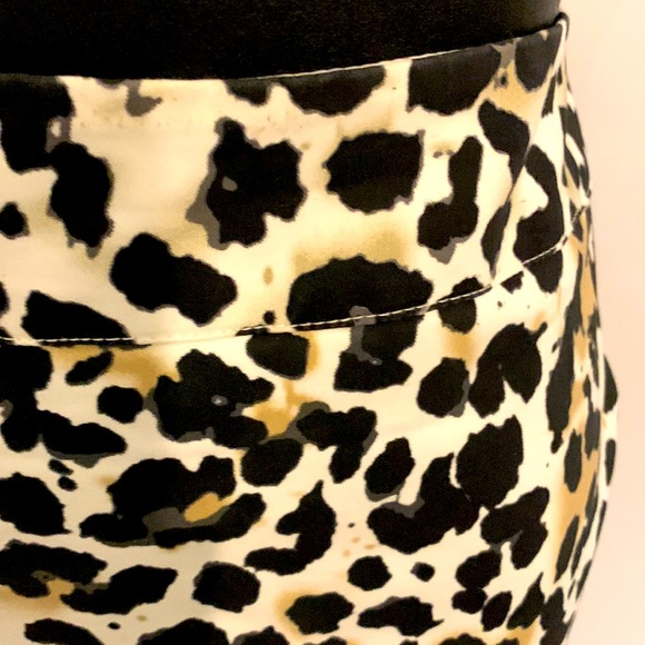 Jessica animal print tapered skirt NWOT Size 12, fully lined 🟢 - Picture 6 of 10